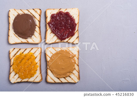 Mix of butter sandwich 45216830