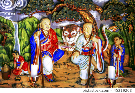 全羅北道,韓國,高敞,禪雲寺 全羅北道,韓國,高敞,禪雲寺 45219208