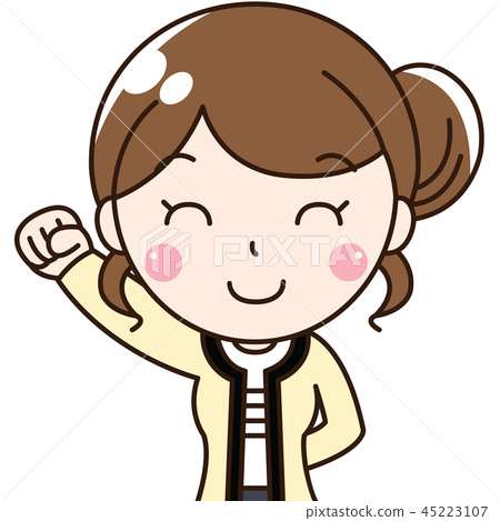 女性辦公室工作者OL微笑膽量姿勢 女性辦公室工作者OL微笑膽量姿勢 45223107