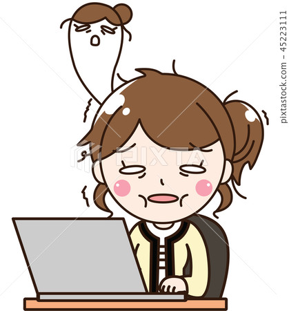 女性上班族OL未經審查的失敗 45223111