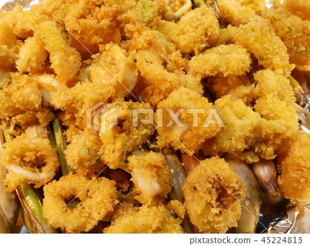 fried squid fried squid 45224813