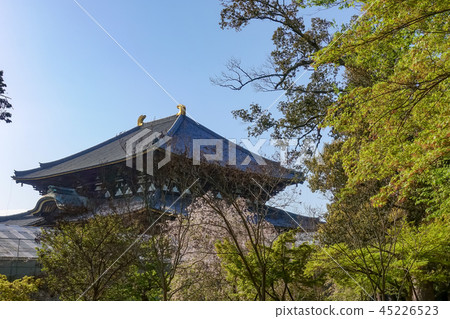 Todaiji temple facade Todaiji temple facade 45226523
