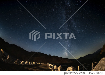 長野縣南青木壩星視圖 45227870