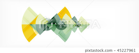Triangles and circle geometric background Triangles and circle geometric background 45227961