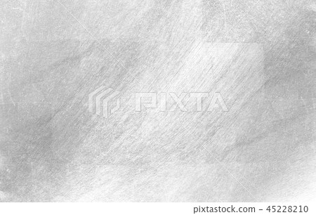 Silver foil shiny metal texture background 45228210