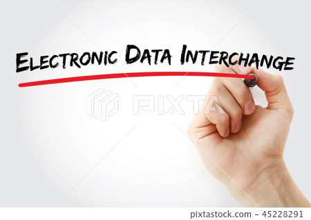 EDI - Electronic Data Interchange acronym 45228291