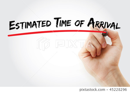 ETA - Estimated Time of Arrival acronym 45228296