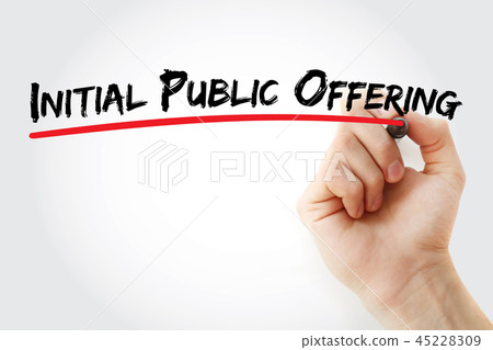 IPO - Initial Public Offering, acronym IPO - Initial Public Offering, acronym 45228309