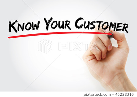 KYC - Know Your Customer acronym KYC - Know Your Customer acronym 45228316
