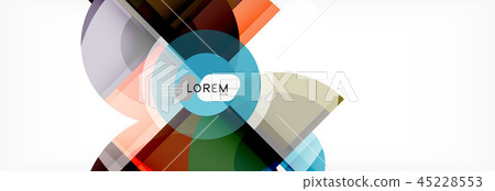 Circle abstract background 45228553