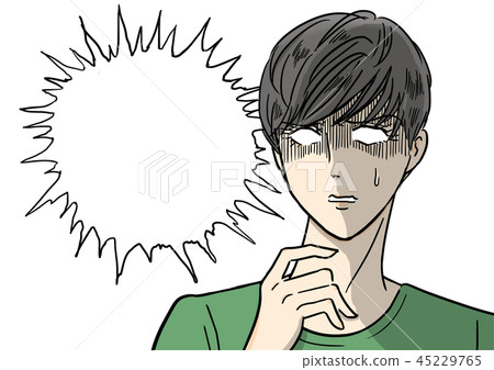 驚訝的男人 驚訝的男人 45229765