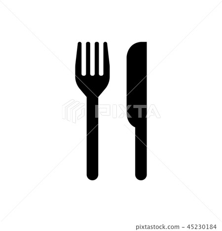 Restaurant, food, restaurant mark / guide sign (pictogram) 45230184