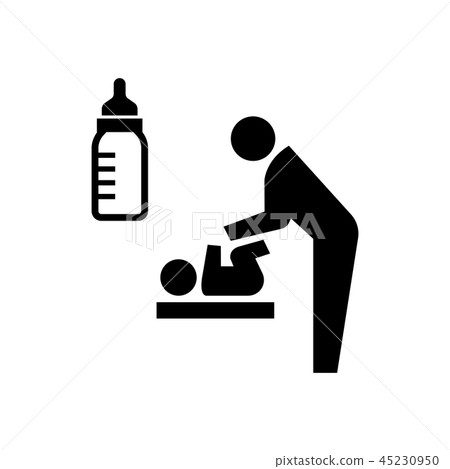Nursing Room / Baby Care Room Mark (New) / Information Map Sign (Pictogram) 45230950