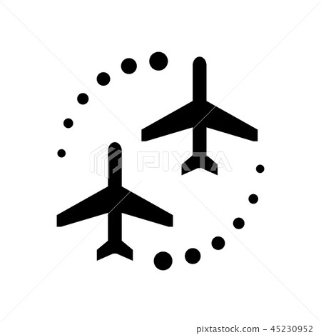 飛機連接，過境標誌（舊）/信息地圖標誌（象形圖） 45230952