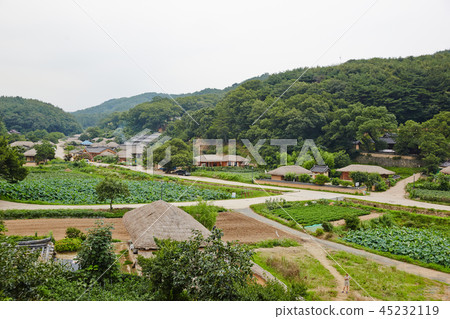慶北省慶州市陽東民俗村 45232119