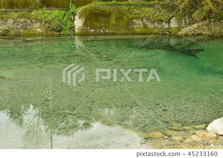 [Nagano Prefecture Oyodo-mura] Clear water of Atera Valley 45233160