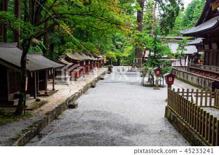 Fujiyoshida Sengen Shrine, Japan - Sep 2018 Fujiyoshida Sengen Shrine, Japan - Sep 2018 45233241