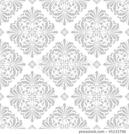 Wallpaper in the style of Baroque. A seamless Wallpaper in the style of Baroque. A seamless 45233706