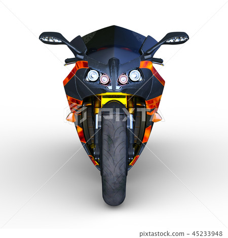 一輛摩托車 一輛摩托車 45233948