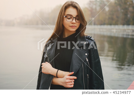 girl in the park girl in the park 45234977