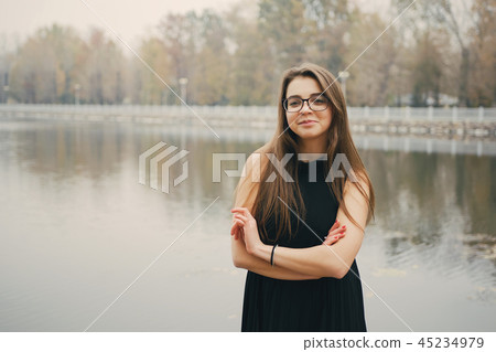 girl in the park girl in the park 45234979