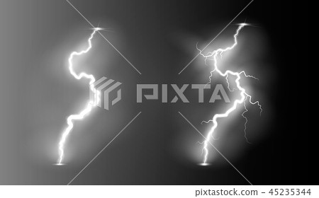 Vector illustration. Set of ransparent 45235344