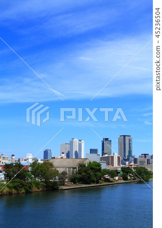 名古屋市城市景觀 45236504