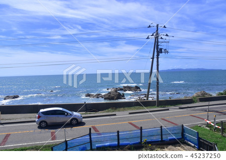 JR East, Uetsu Main Line train window view 45237250