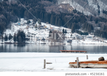 Scenery of snowy country 45238161