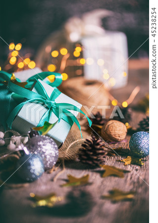 Christmas - group of gifts 45238254