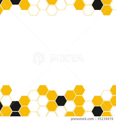 Hive abstract vector background illustration Hive abstract vector background illustration 45239478