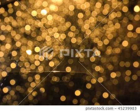 Gold bokeh glitter defocused lights Gold bokeh glitter defocused lights 45239983