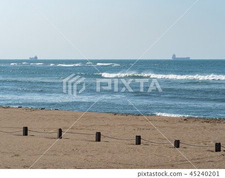 fences on sand beach fences on sand beach 45240201