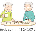 Coffee _ Senior Man _ Friends 45241071
