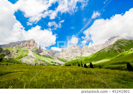 Fuciade valley in the Italian Dolomites Fuciade valley in the Italian Dolomites 45241901