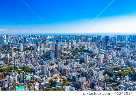 "Tokyo city" Tokyo city landscape 45242034