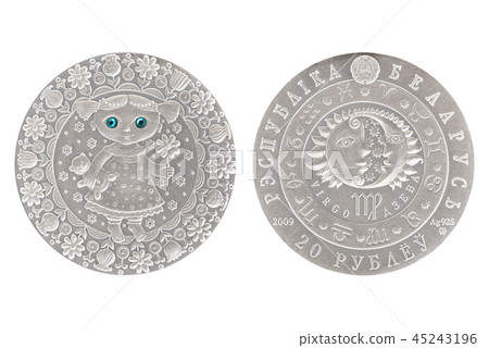 Virgo Belarus silver coin 45243196