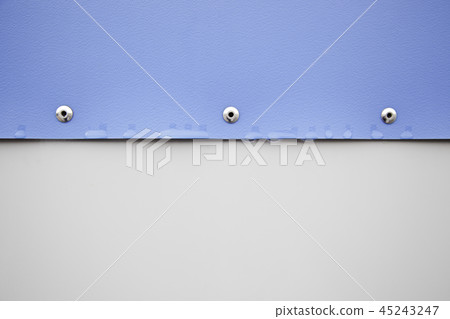 Plastic wall with screws 45243247
