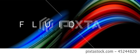 Fluid color motion concept 45244820