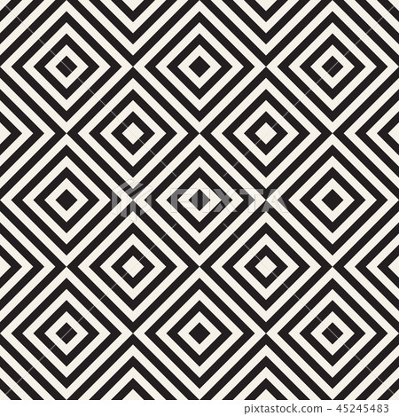 Vector seamless pattern. Modern stylish abstract texture. Repeating geometric tiles Vector seamless pattern. Modern stylish abstract texture. Repeating geometric tiles 45245483