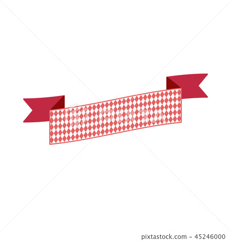 Oktoberfest simple ribbon for banner and headline 45246000