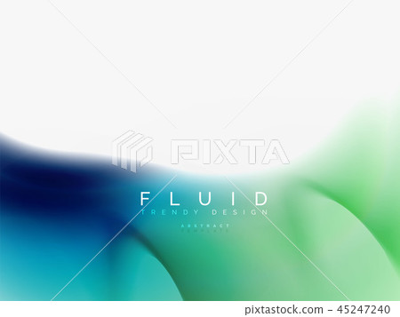 Background abstract fluid colors design 45247240