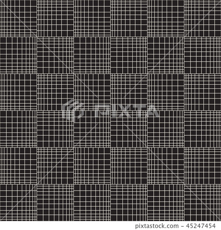 Vector seamless pattern. Modern stylish abstract texture. Repeating geometric tiles
 45247454