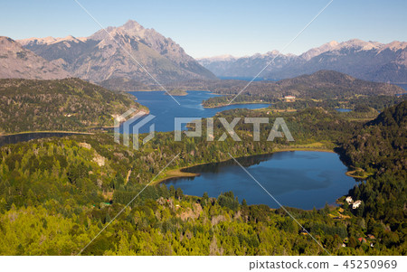 Lago Nahuel Huapi and Cerro Campanario Lago Nahuel Huapi and Cerro Campanario 45250969