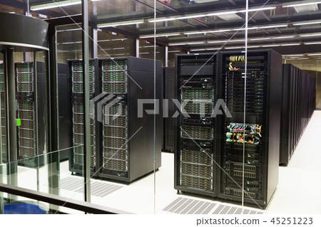 Server room in data center 45251223