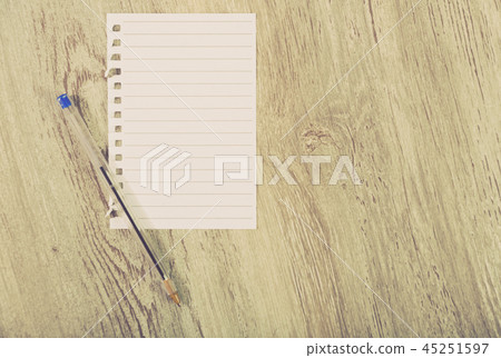 Torn-off page in line Torn-off page in line 45251597