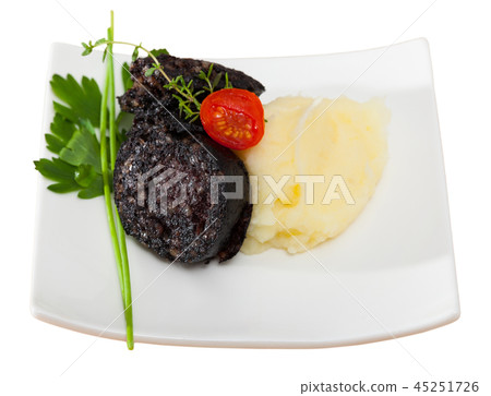 Black pudding sausage Black pudding sausage 45251726