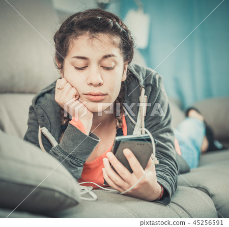 Girl being sad Girl being sad 45256591