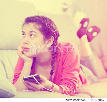 Girl being sad Girl being sad 45257067