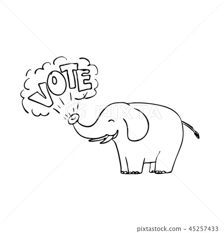 White Elephant Vote Drawing 45257433